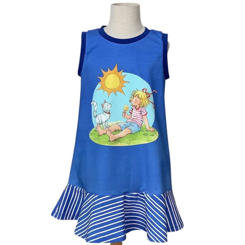 Conni Tunika in Wunschgrösse Bis Gr. 128 Trägerkleid Jersey von kleineStoffeule