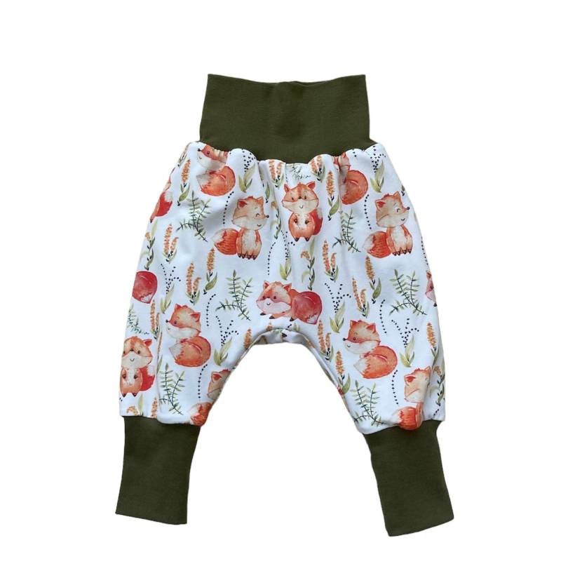 Pumphose Fuchs Waldtiere Aus Jersey Babyhose Kinderhose von kleineStoffeule