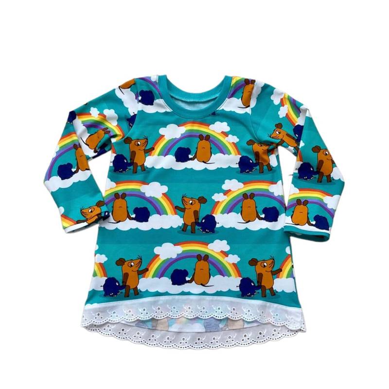 Sendung Mit Der Maus Cutie Shirt Aus Jersey in Wunschgröße Bis Gr. 104 von kleineStoffeule