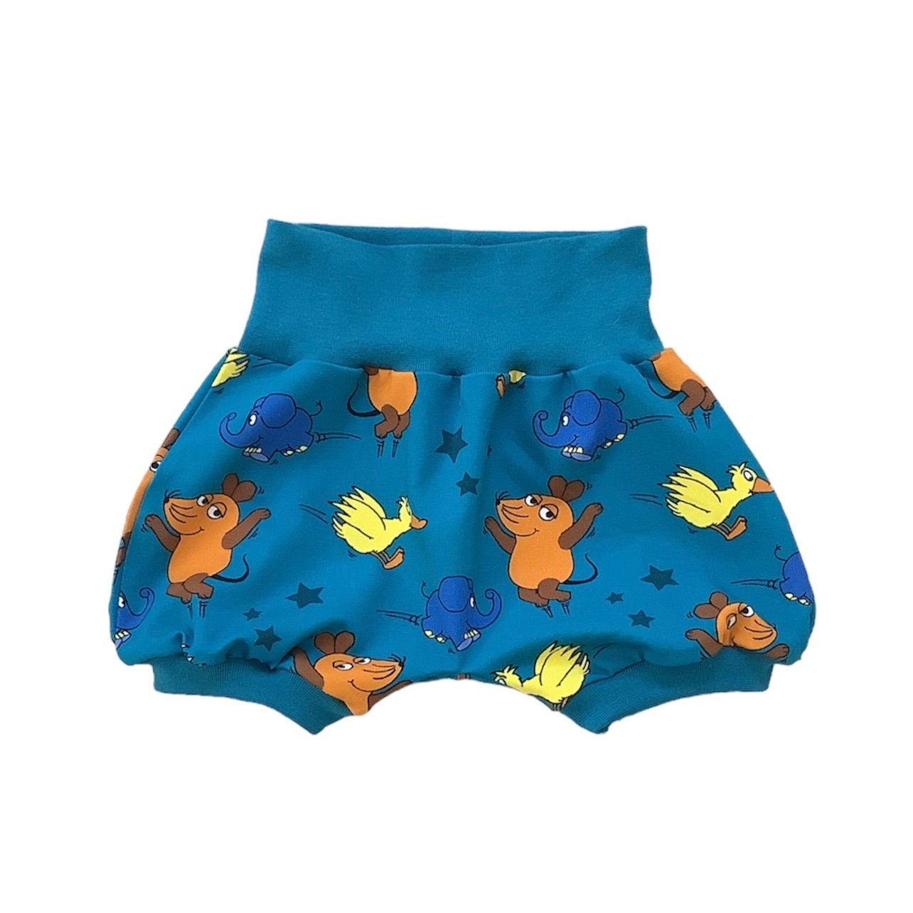 Sendung Mit Der Maus Kurze Pumphose in Wunschgröße Bis Gr. 104 Babyhose von kleineStoffeule