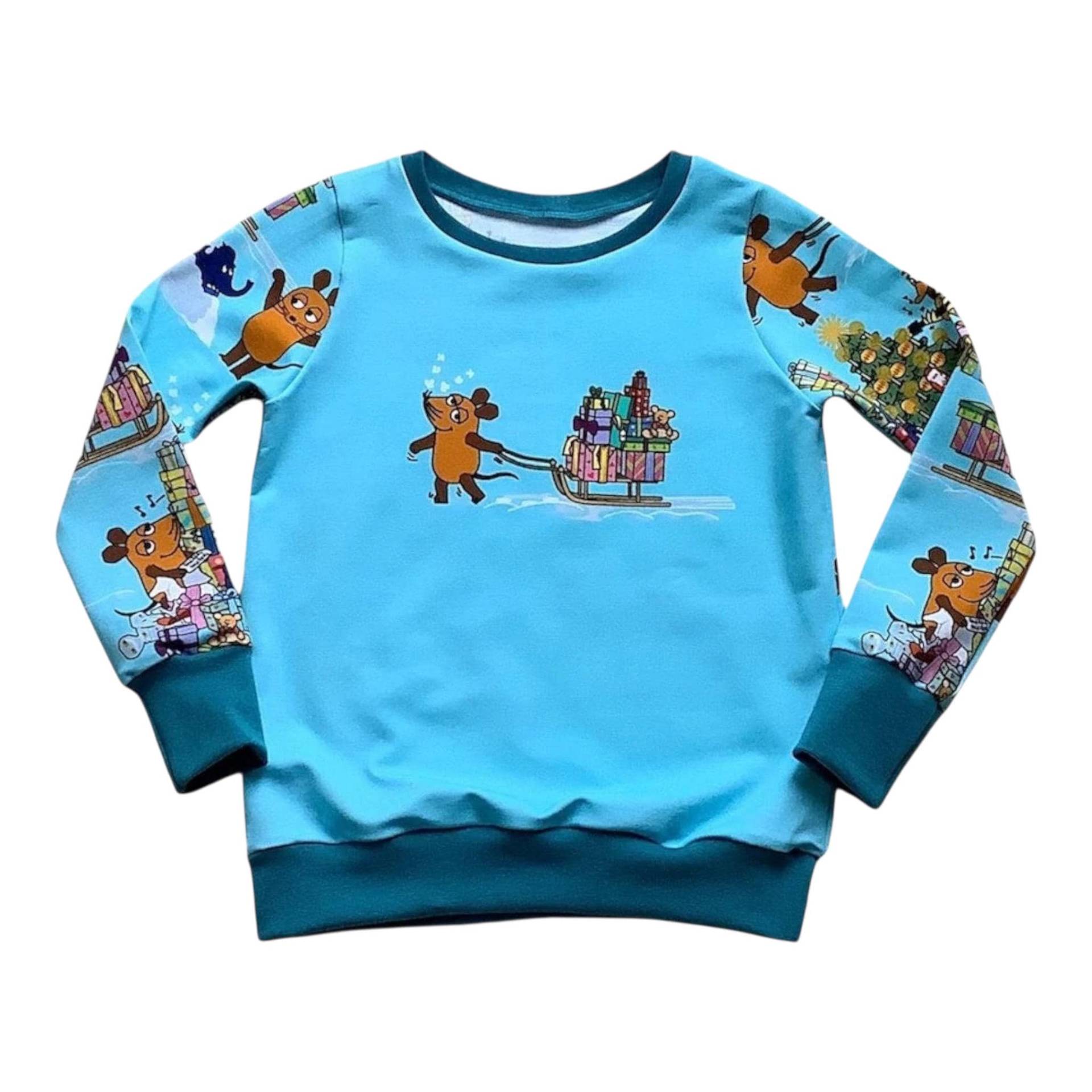 Sendung Mit Der Maus Pullover Aus Sweat Bis Gr. 116 Für Kinder von kleineStoffeule