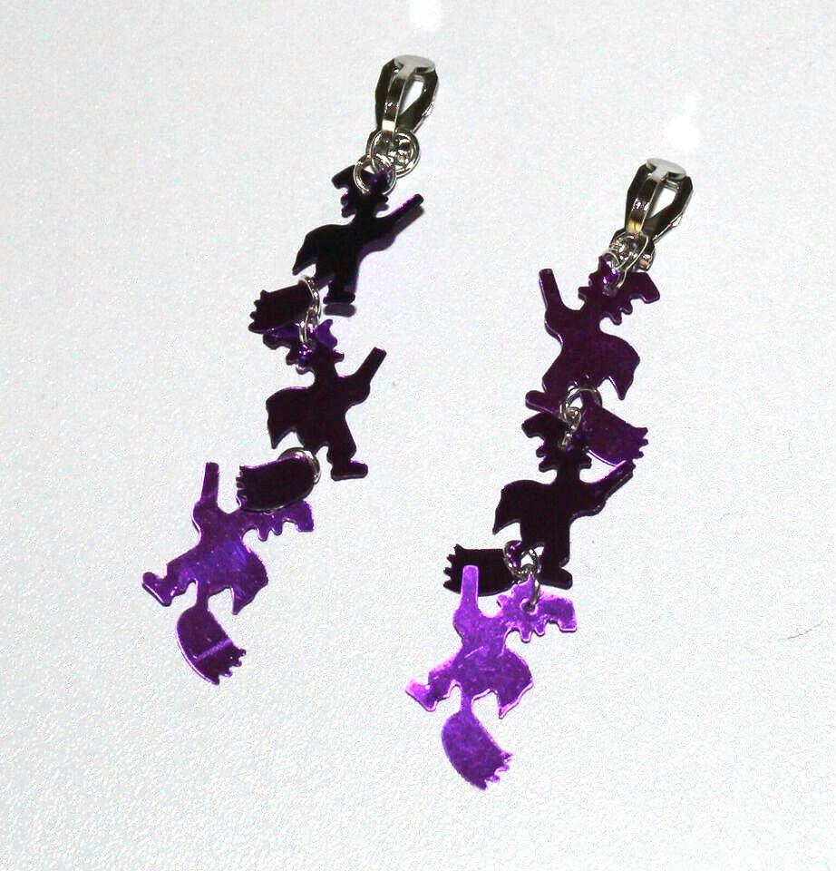 Ohrclips Hexe von kleinerprinzshop
