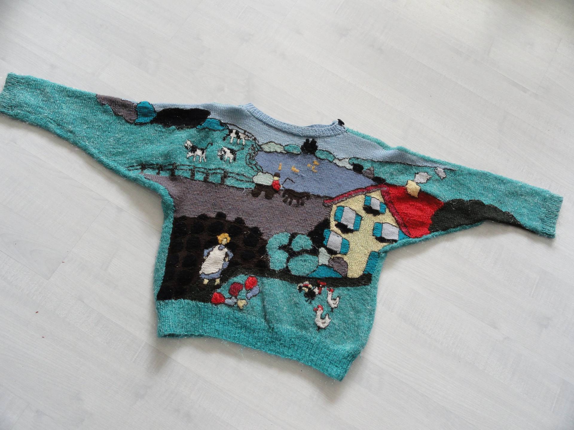 Pullover Bauernhof Pullover Bauernhof von kleinersonnenstrahl