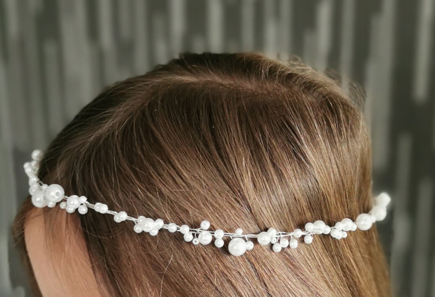 Kopfschmuck Haarkranz Perlenkranz Brautaccessoires Blumenmächen Kommunion Schmuck Kopfschmuck Haarkranz Perlenkranz Brautaccessoires Blumenmächen Kommunion Schmuck von kleinesternenfee