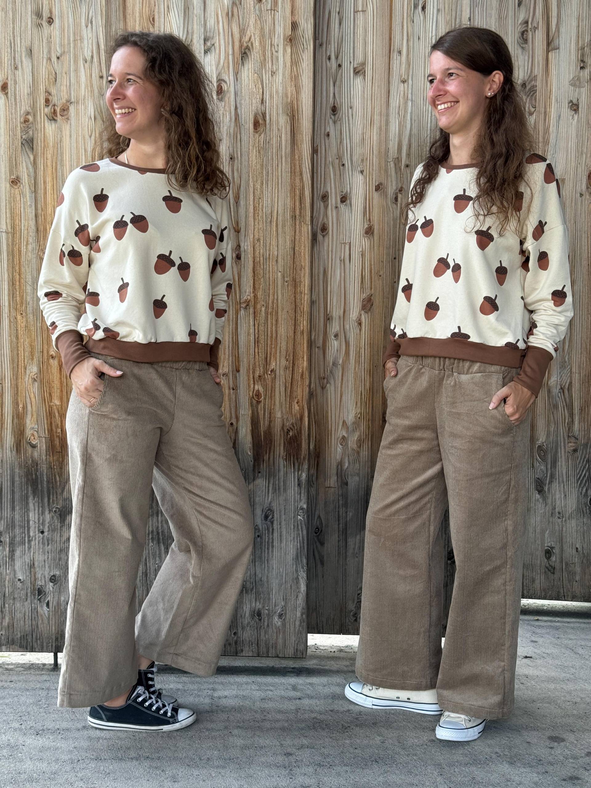Cropped Sweater Eichelliebe | Retro-Vibes & Lieblingsstück-Potential von kleinstadtmadchen