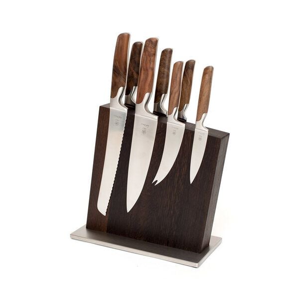 klotzaufklotz Messerblock Räuchereiche, unbestückt von klotzaufklotz