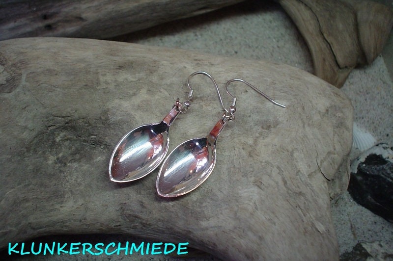 Angebot Für Sabine Besteckschmuck Ohrhänger, 2 Paar, Ostfriesen Muster von klunkerschmiede