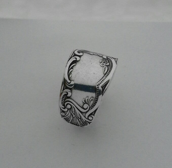 Besteckschmuck Ring, Schiene Drunter Besteckschmuck Ring, Schiene Drunter von klunkerschmiede