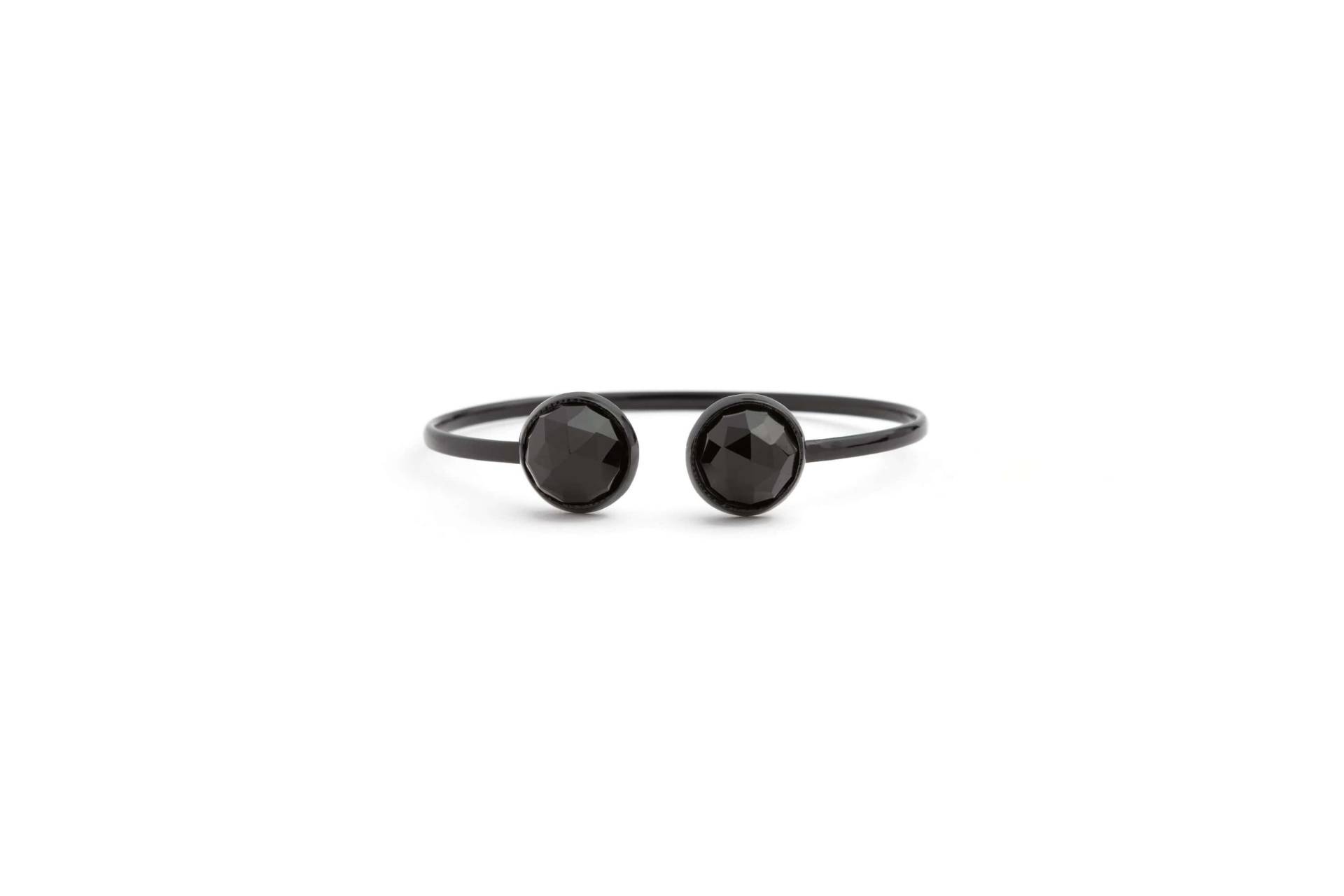 Schwarzes Onyx Armband | Edelstein "Velvet Infinity" Schwarzes Onyx Armband | Edelstein "Velvet Infinity" von kmhandmadejewels