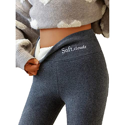 kndazIn beliebte Marken Soft Clouds Fleece Leggings Damen Warm Winter Fleecehose Blickdicht Lammsamt Thermoleggins Dicke Mit Teddyfutter Lang Fleece Gefüttert Kuschel Thermohosen Winterleggings kndazIn beliebte Marken Soft Clouds Fleece Leggings Damen Warm Winter Fleecehose Blickdicht Lammsamt Thermoleggins Dicke Mit Teddyfutter Lang Fleece Gefüttert Kuschel Thermohosen Winterleggings von kndazIn