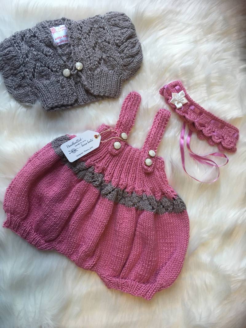 Baby Mädchen Strampler Set von knisaknits