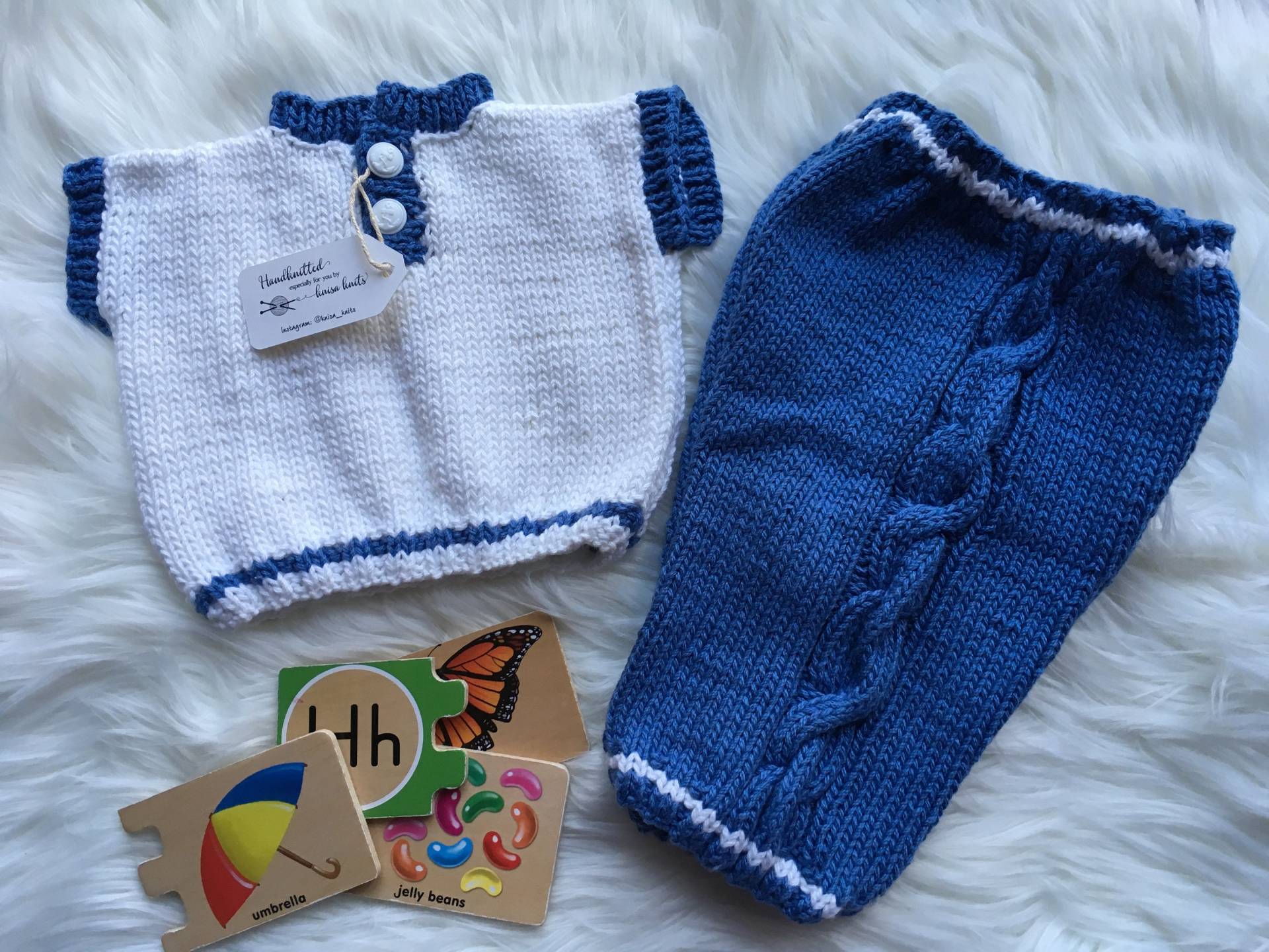 Baby Shorts Set Baby Shorts Set von knisaknits