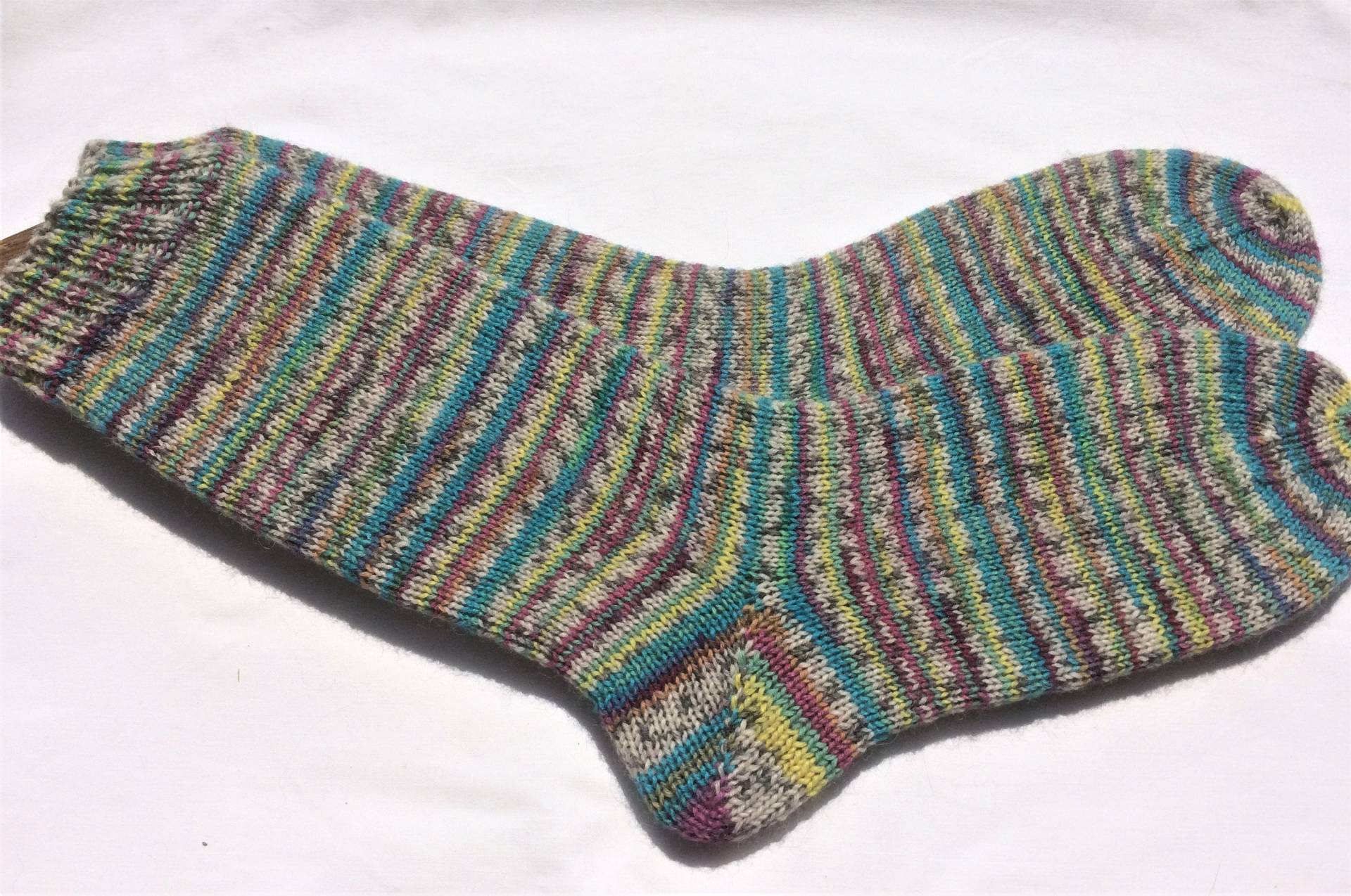 Handgestrickte Herren - Und Damensocken Größen Von 3 Bis 11 Schuh 9 - 1/2 Zoll Unisex-Socken von knitogethersox