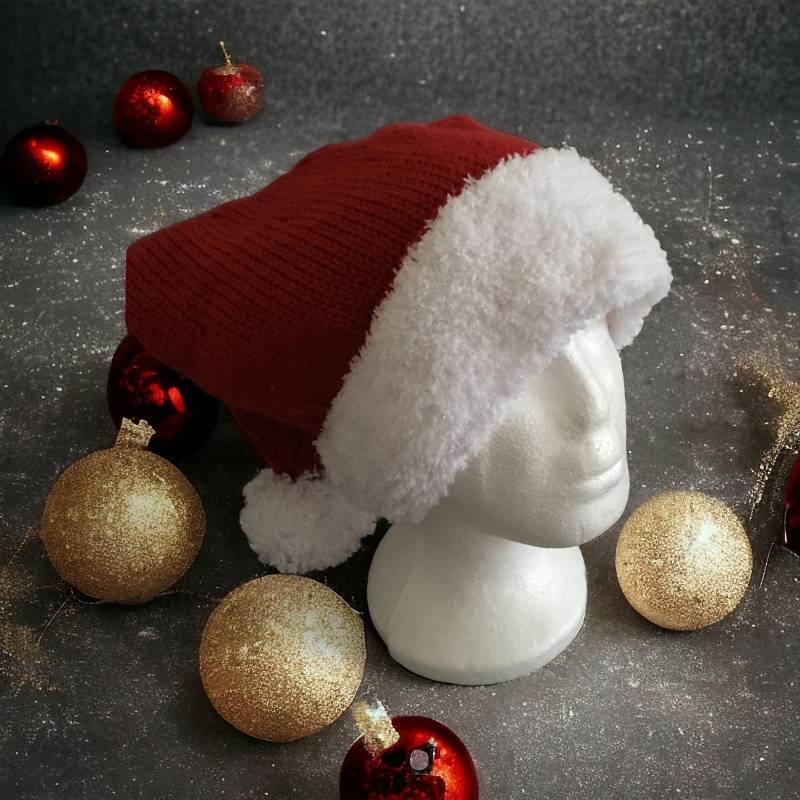 Weihnachten Nikolausmütze Handgestrickt von knittingcog