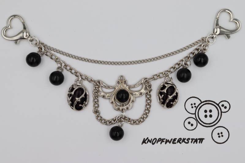 Charivari, Mit Verschiedenen Charm Anhängern, Dirndlschmuck, Miederschmuck, Dirndl, Tracht, Oktoberfest, Bayern, Frauen Charivari Charivari, Mit Verschiedenen Charm Anhängern, Dirndlschmuck, Miederschmuck, Dirndl, Tracht, Oktoberfest, Bayern, Frauen Charivari von knopfwerkstatt