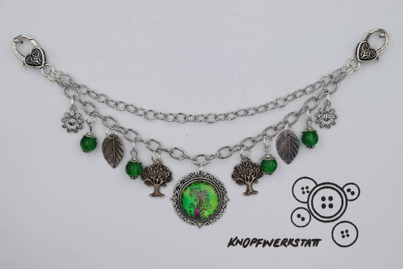 Charivari, Mit Verschiedenen Charm Anhängern, Dirndlschmuck, Miederschmuck, Dirndl, Tracht, Oktoberfest, Bayern, Frauen Charivari Charivari, Mit Verschiedenen Charm Anhängern, Dirndlschmuck, Miederschmuck, Dirndl, Tracht, Oktoberfest, Bayern, Frauen Charivari von knopfwerkstatt