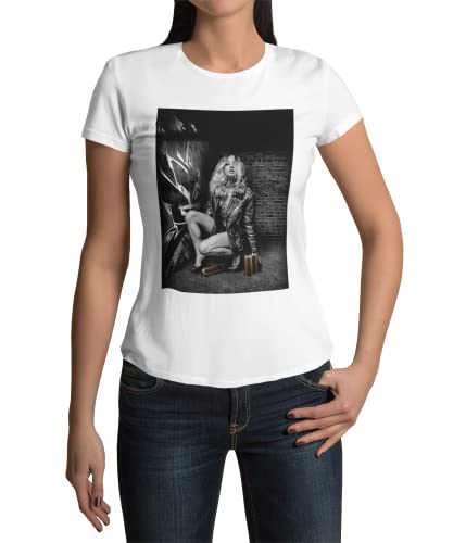 Modern stylische Bekleidung Damen Shirt Graffiti Girl Design T-Shirt Tshirt Frauen Streetwear Outfit Rockiges Kurzarm Shirt HIP HOP Clothes Größen XS-XXXL Modern stylische Bekleidung Damen Shirt Graffiti Girl Design T-Shirt Tshirt Frauen Streetwear Outfit Rockiges Kurzarm Shirt HIP HOP Clothes Größen XS-XXXL von knut Fashion & Streetwear