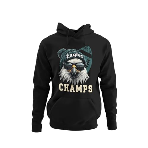knut Fashion & Streetwear Kapuzenpullover Herren American Football Champs Männer Hoodie mit Kapuze Outfit Pullover Clothes Größen XS-5XL von knut Fashion & Streetwear