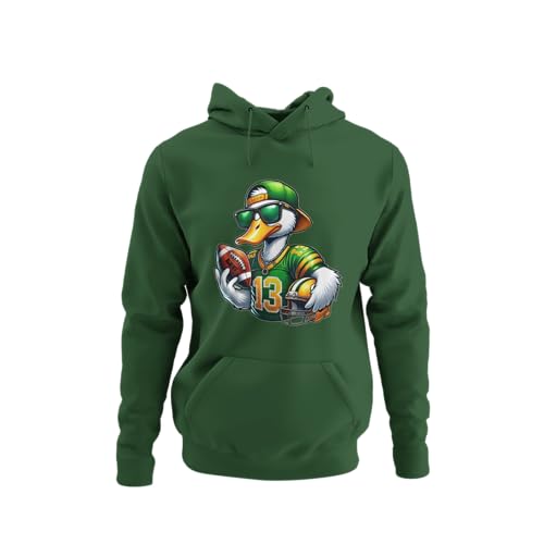 knut Fashion & Streetwear Kapuzenpullover Herren American Football Männer Hoodie mit Kapuze Outfit Duck 13 Pullover Clothes Größen XS-5XL von knut Fashion & Streetwear