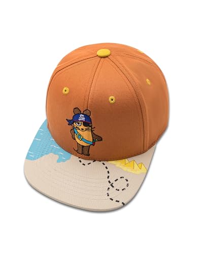 koaa Die Maus Pirat Snapback - Sendung mit der Maus, Basecap Kinder, Coole Cap für Jungen & Mädchen, Snapback Cap, Schildkappe, Cappy, Cappies Kids, Snapback Junge, Coole Cap Kleinkinder von koaa