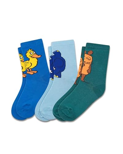 koaa – Die Sendung mit der Maus “Große Freunde” – Socks 3er-Pack Unisex Multicolor (as3, numeric, numeric_41, numeric_46, regular) von koaa