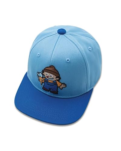 koaa Mainzelmännchen – Anton mit EIS – Snapback Kappe Kids Unisex (DE/NL/SE/PL, Alter, 1 Jahr, 3 Jahre, Blau) von koaa