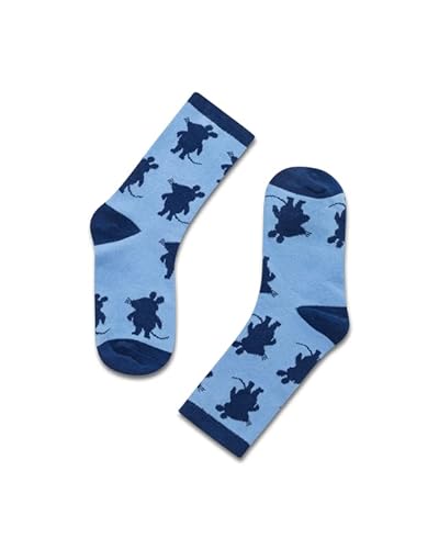 koaa Sendung mit der Maus – Die Maus Silhouette – Easy Socks Socken Unisex Kids und Erwachsene blau/navy (as3, numeric, numeric_41, numeric_46, regular) von koaa