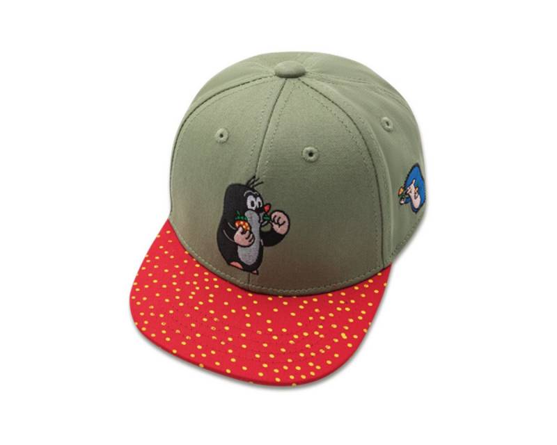 koaa Snapback Cap koaa Der kleine Maulwurf "Erdbeere" Snapback Cap (Basecap, Snapback Cap) von koaa