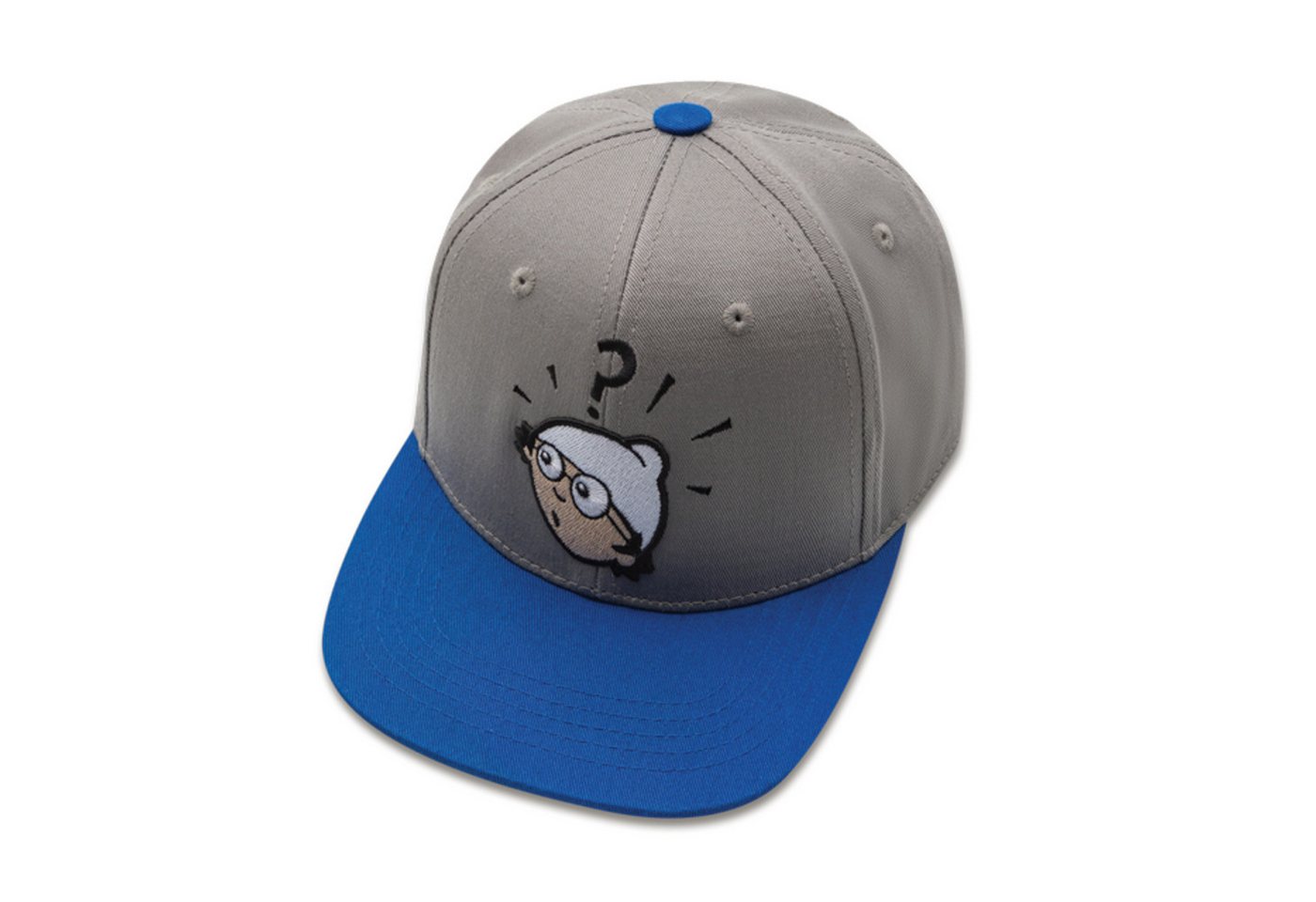 koaa Snapback Cap koaa - Mainzelmännchen "Det" - Snapback Cap gray/blue (Basecap, Snapback Cap) von koaa