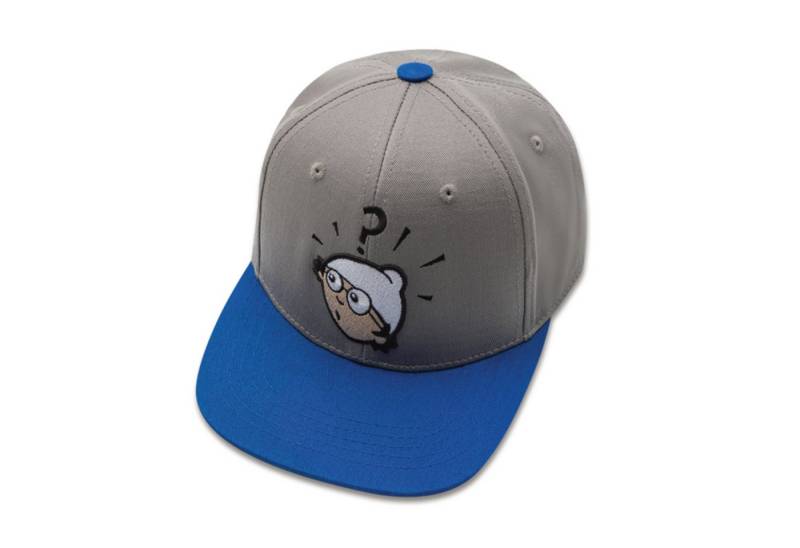 koaa Snapback Cap koaa - Mainzelmännchen "Det" - Snapback Cap gray/blue (Basecap, Snapback Cap) von koaa