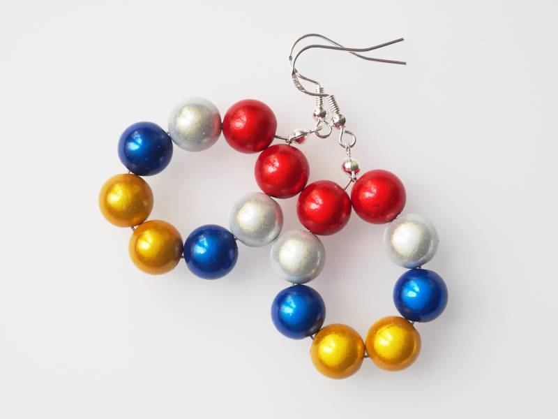 Fastnachtsohrringe Rot Weiß Blau Gelb Ohrringe Fastnacht Mainz Helau Und Alaaf Karneval Fasching Jeckenschmuck Fastnachtsohrringe Rot Weiß Blau Gelb Ohrringe Fastnacht Mainz Helau Und Alaaf Karneval Fasching Jeckenschmuck von koenigsblau