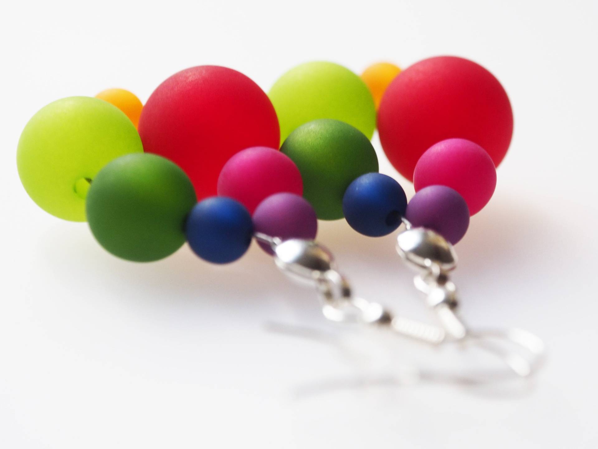 Polarisohrringe, Ohrringe, Statementohrringe, Bunt, Regenbogen, Polarisperlenohrringe, Ohrhänger Polarisohrringe, Ohrringe, Statementohrringe, Bunt, Regenbogen, Polarisperlenohrringe, Ohrhänger von koenigsblau
