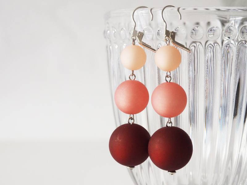 Polarisohrringe Altrosa Pflaume Beere Ohrringe Statementohrringe Perlenohrringe Color Block Polaris 925Er Silber Polaris-Ohrringe Plus Size Polarisohrringe Altrosa Pflaume Beere Ohrringe Statementohrringe Perlenohrringe Color Block Polaris 925Er Silber Polaris-Ohrringe Plus Size von koenigsblau
