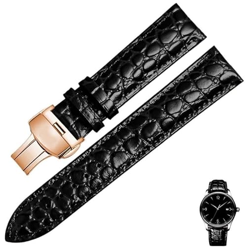 kongsou Für Tissot 1853 Le Locle Ballade Carson PR 100 Fashion Leder Uhrenarmband(Blackp2,19mm) von kongsou