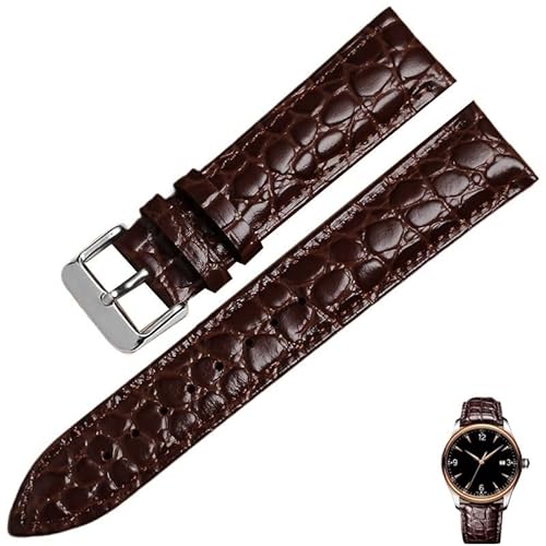 kongsou Für Tissot 1853 Le Locle Ballade Carson PR 100 Fashion Leder Uhrenarmband(Browms1,18mm) von kongsou