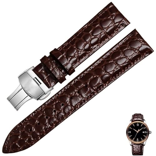 kongsou Für Tissot 1853 Le Locle Ballade Carson PR 100 Fashion Leder Uhrenarmband(Browns2,19mm) von kongsou