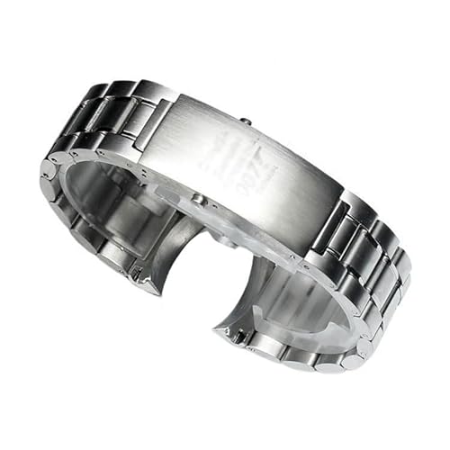 kongsou Herren-Uhrenarmband aus Stahl für Omega Seamaster 300 Speedmaster 600 Ocean's Heart(Five,20mm) von kongsou