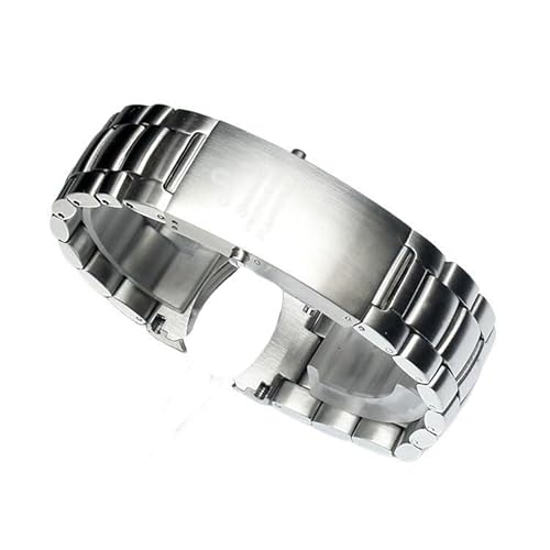 kongsou Herren-Uhrenarmband aus Stahl für Omega Seamaster 300 Speedmaster 600 Ocean's Heart(Three,22mm) von kongsou
