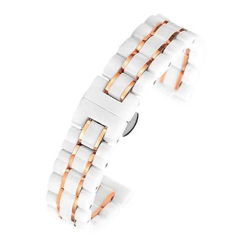 kongsou Keramik-Uhrenarmband für Omega, Stahl-Uhrenarmband, Herren- und Damenarmband für Daniel Wellington(Shiter3,20mm) von kongsou