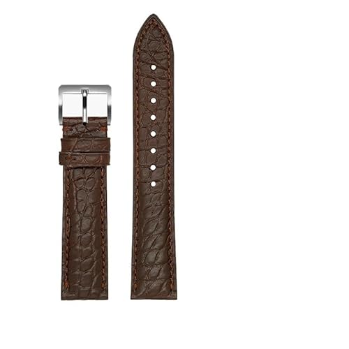kongsou Leder-Uhrenarmbänder für Hamilton Maestro Original Herren-Lederarmband(B browns1,20mm) von kongsou