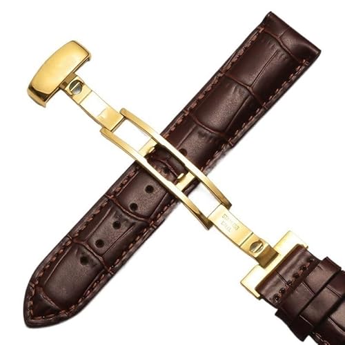 kongsou Leder-Uhrenarmband für Tissot 1853 Le Locle T41 Gentleman Seastar Carson Heritage(Browng,20mm) von kongsou