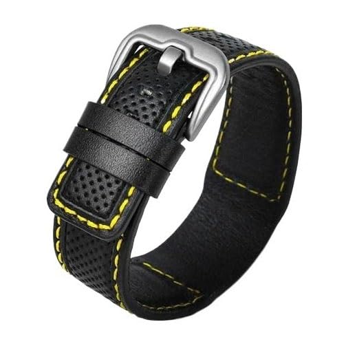 kongsou Lederarmband für Dietrich Rindsleder-Uhrenarmband 24 mm(Blackys) von kongsou