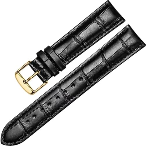 kongsou Lederarmband für Tissot Le Locle Ballade Gentleman Carson(Blackg1,22mm) von kongsou