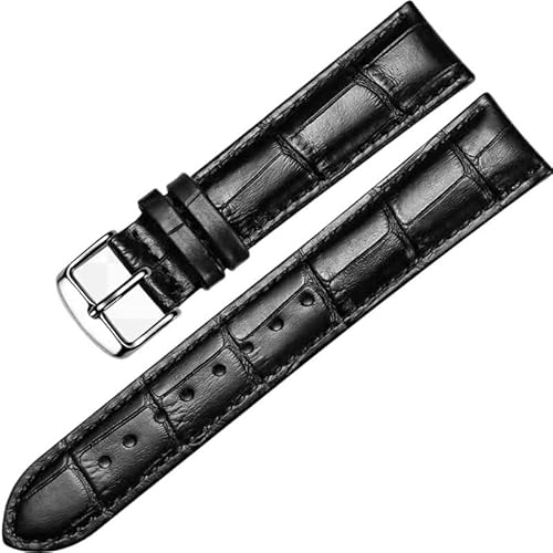 kongsou Lederarmband für Tissot Le Locle Ballade Gentleman Carson(Blacks1,19mm) von kongsou