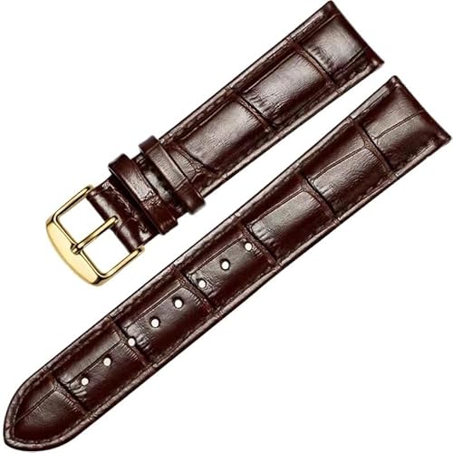kongsou Lederarmband für Tissot Le Locle Ballade Gentleman Carson(Browng1,19mm) von kongsou