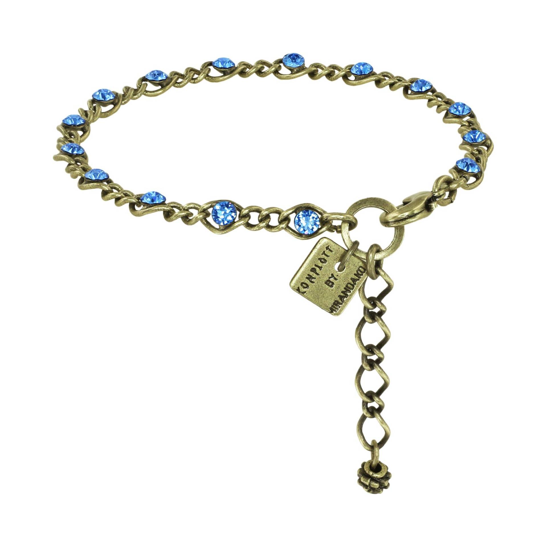 konplott - Armband - Magic Fireball blau/gold von konplott