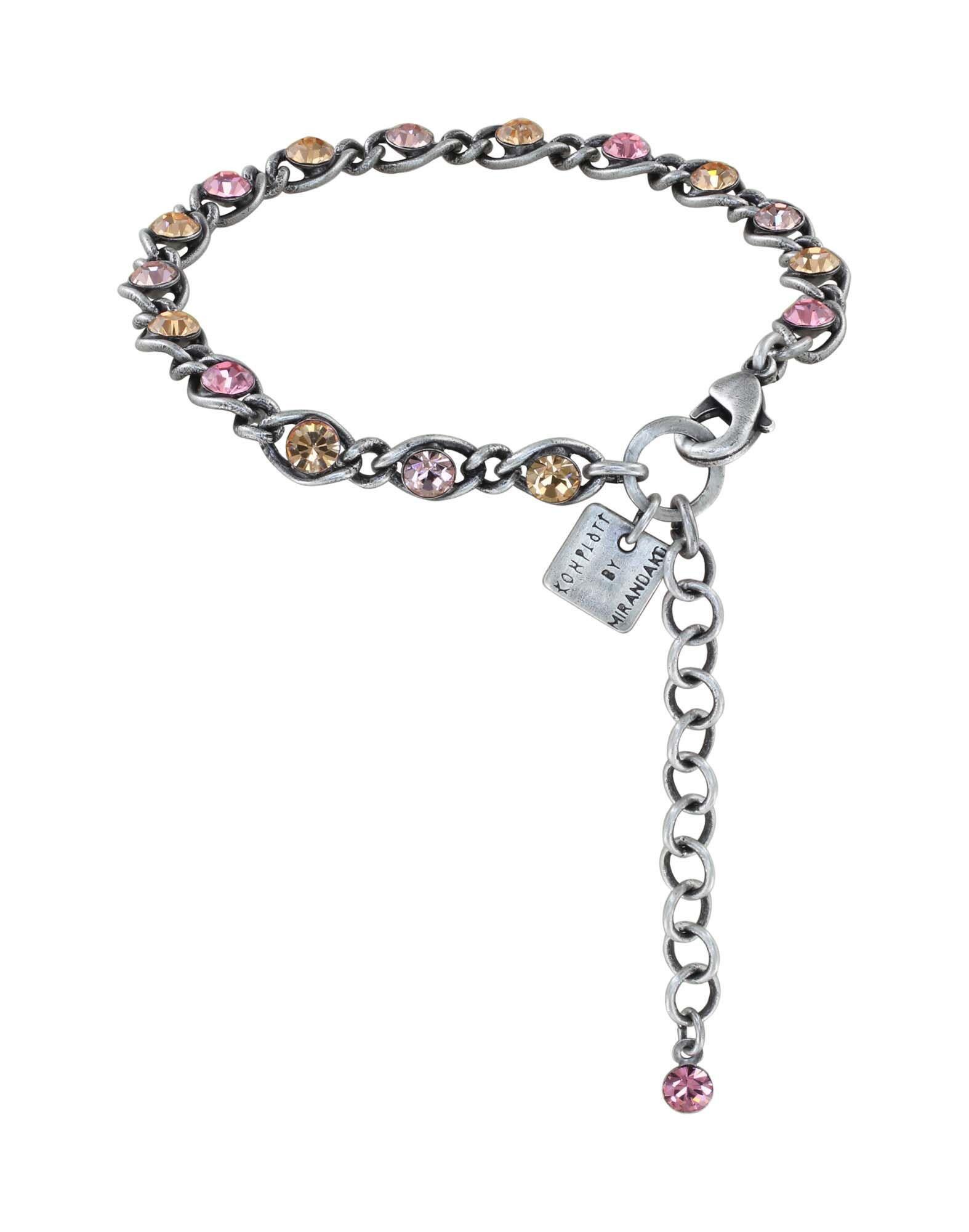 konplott - Armband - Magic Fireball braun/pink von konplott