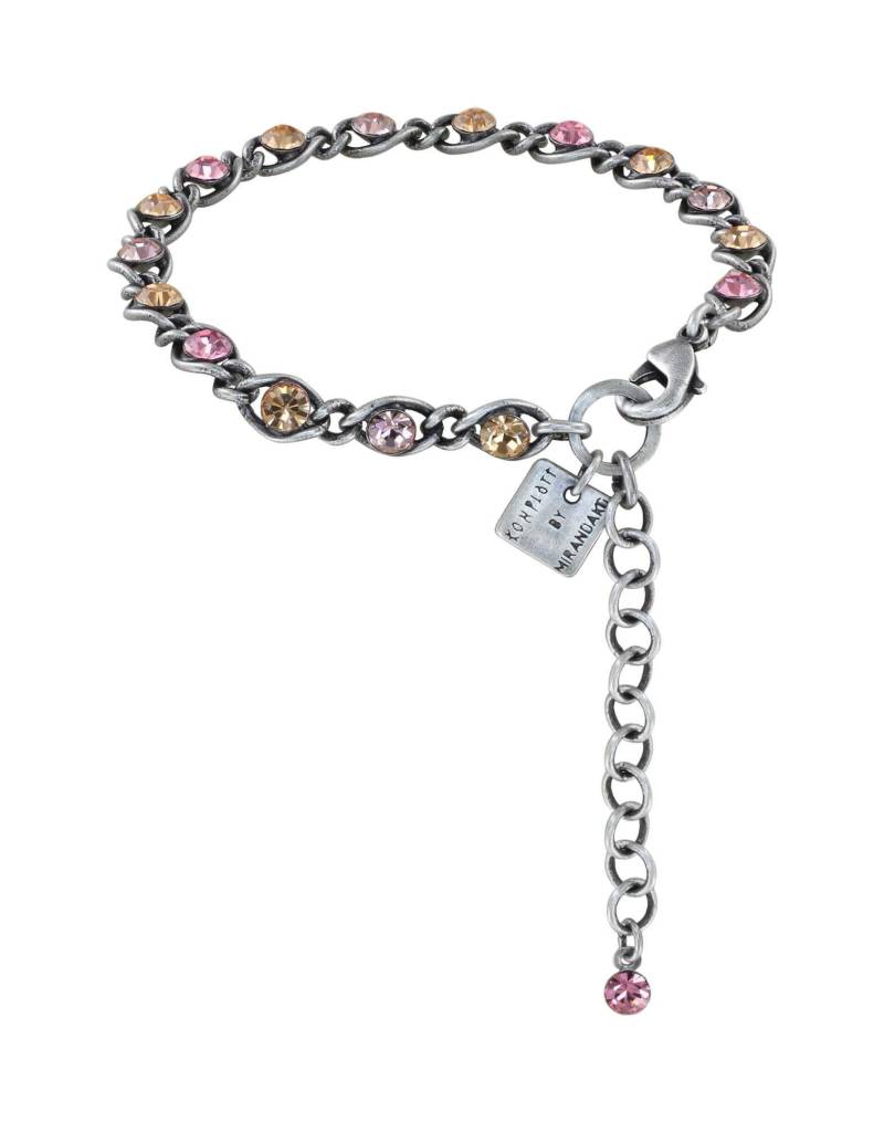 konplott - Armband - Magic Fireball braun/pink von konplott