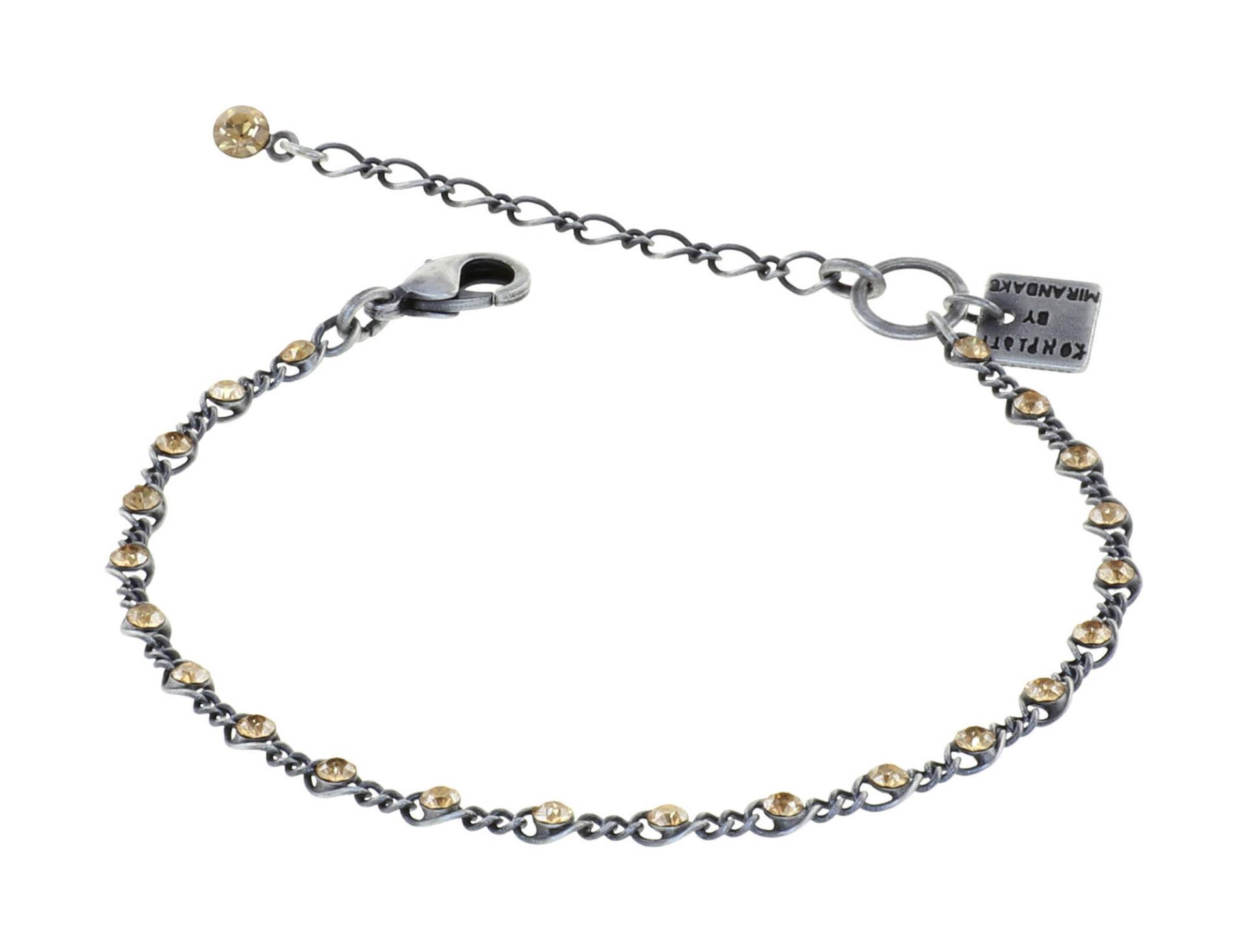 konplott - Armband - Magic Fireball braun/silver von konplott