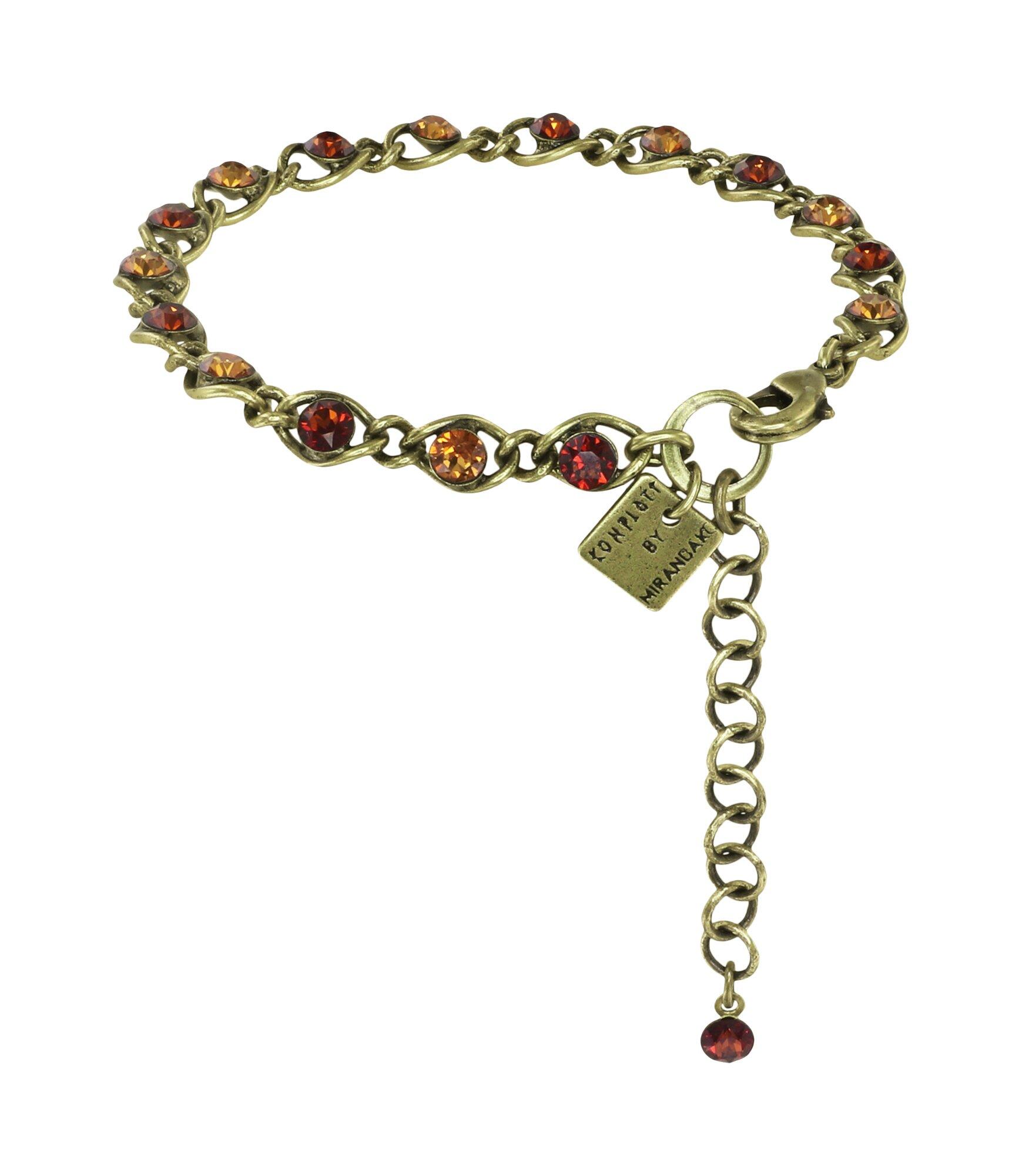 konplott - Armband - Magic Fireball braun von konplott